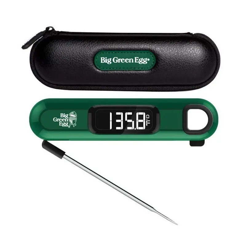 Big Green Egg Folding Instant-Read Thermometer With Protective Case 1