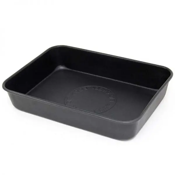 Big Green Egg Rectangular Drip And Roasting Pan – Versatile Stainless Steel Baking & Catch Tray 1