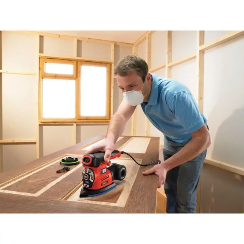 Black & Decker Ka280K-Qs Multi-Function Detail Sander (220W) 1
