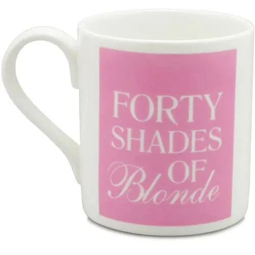 Blonde Hair Shade Gradient Ceramic Mug (40 Tones) 1