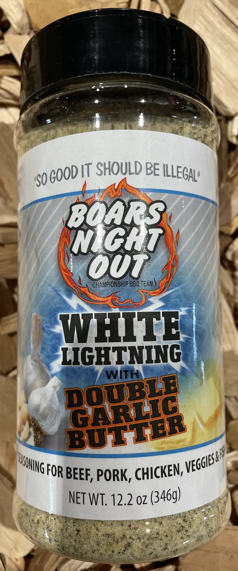 Boars Night Out White Lightning Rub With Double Garlic Butter Infusion 1