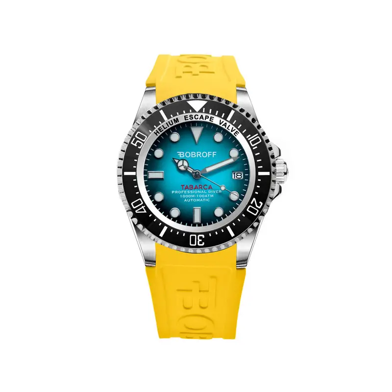 Bobroff Automatic Men'S Watch – 44 Mm Round Dial 1