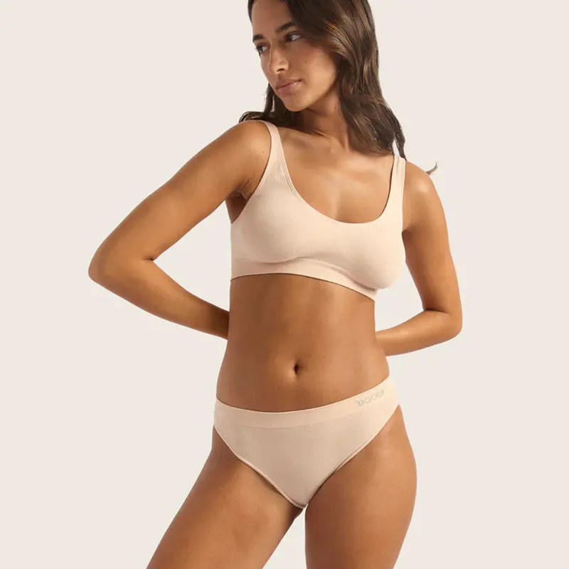 Boody Classic Bikini Briefs In Nude – Size Small 1