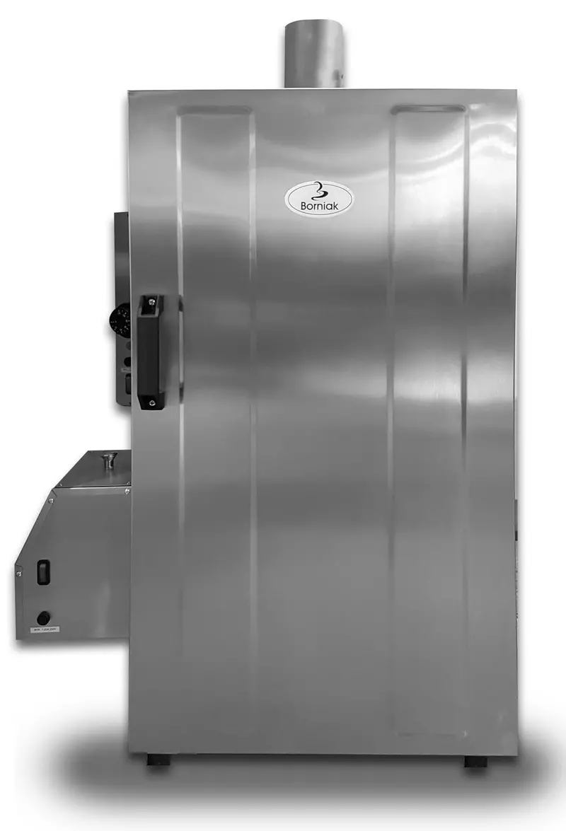 Borniak 70-Inch Stainless Steel (304) Offset Smoker With Dual Chambers 1