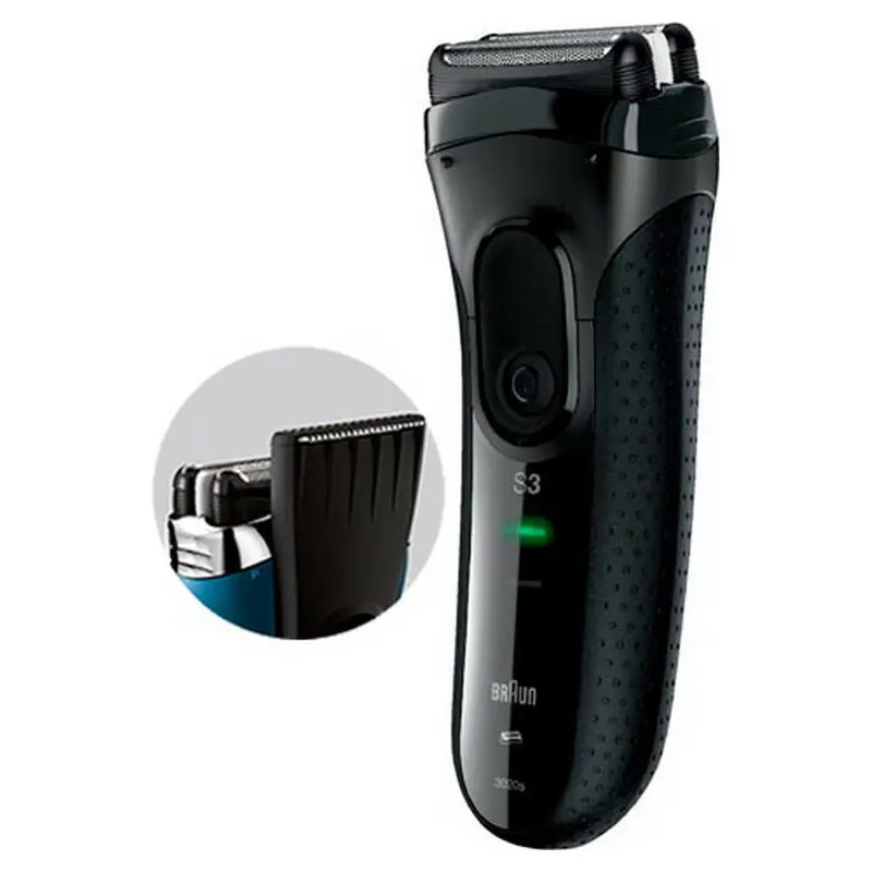 Braun Series 3 3020 Electric Shaver – Matte Black 1