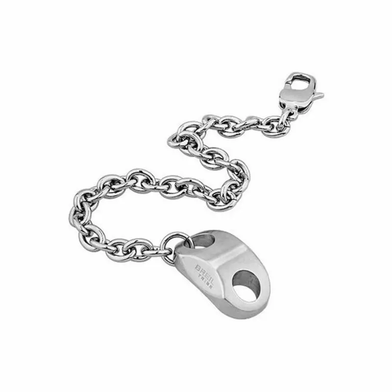 Breil Men'S Polished Steel Bracelet – 22 Cm 1