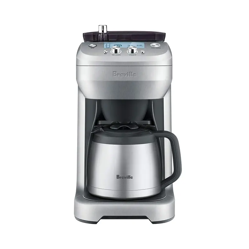 Breville Grind Control Coffee Maker With Built-In Grinder – Brushed Stainless Steel (Bdc650Bss) 1