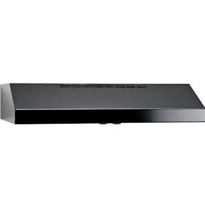 Broan Qml30Bl 30-Inch Black Range Hood – 200 Cfm Under-Cabinet Ventilation 1