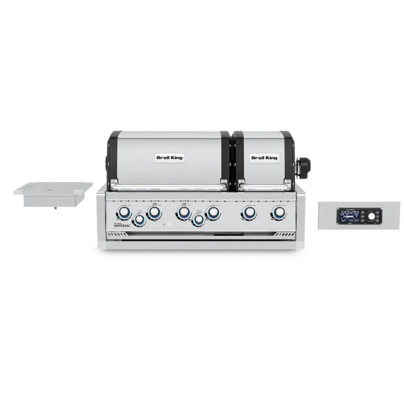 Broil King Imperial Qs 690 Six-Burner Fully Integrated Gas Grill 1