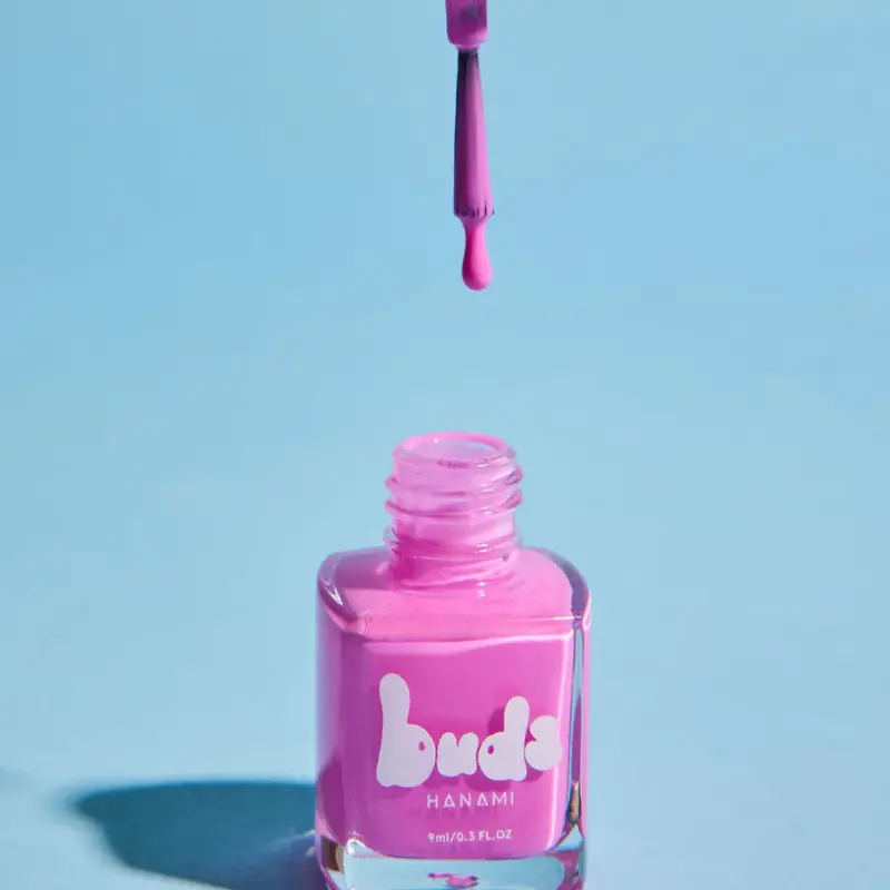 Buds Fairyfloss Vegan Nail Polish – 9Ml (Iridescent Pink) 1