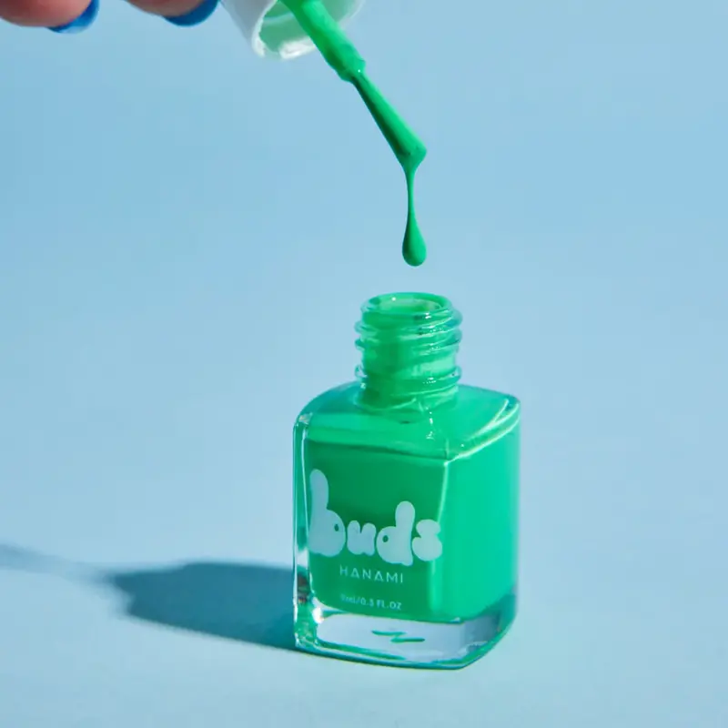 Buds Lizard Vegan Nail Polish – 9Ml (Emerald Green) 1