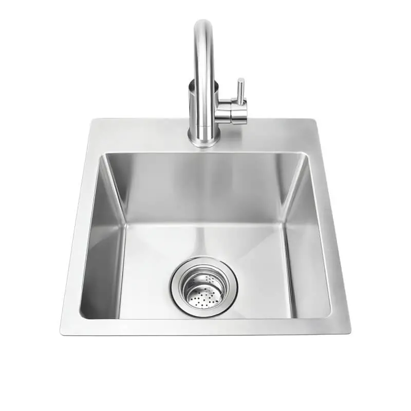 Bull 18-Inch Premium Outdoor Sink With Dual-Temperature Faucet (Model 12515) 1