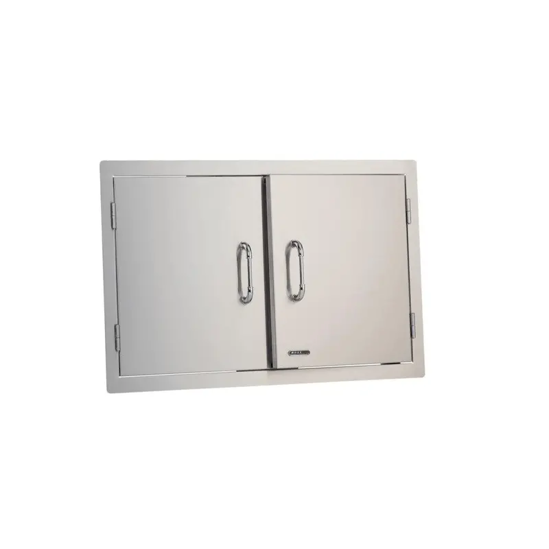 Bull 30-Inch Stainless Steel Double-Access Outdoor Cabinet Door With Reveal Trim 1