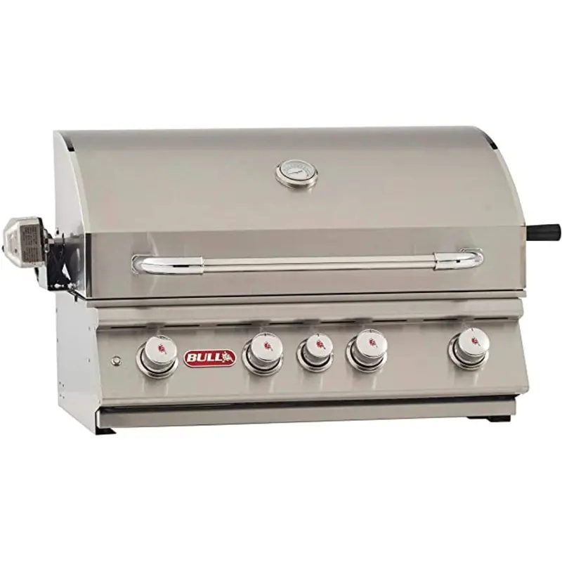 Bull Angus 30-Inch Built-In Gas Grill With Infrared Backburner & Rotisserie 1