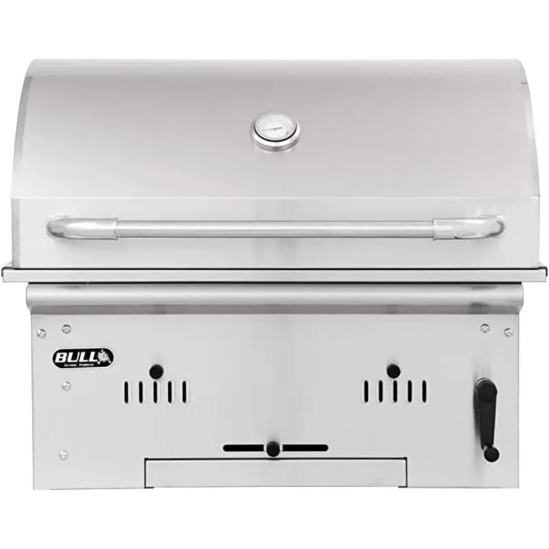 Bull Bison 30-Inch Premium Built-In Charcoal Grill 1