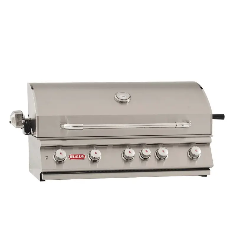 Bull Brahma 38-Inch Built-In Gas Grill Featuring Infrared Backburner & Rotisserie 1