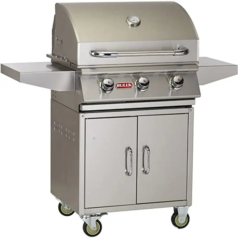 Bull Steer 24-Inch 3-Burner Freestanding Gas Grill 1