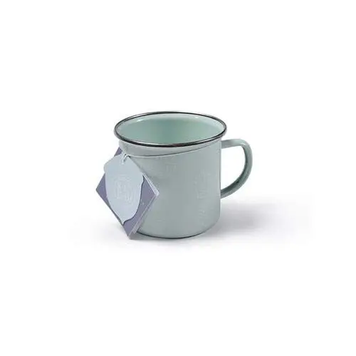 Burgon & Ball Allium Bloom Enamel Mug 1