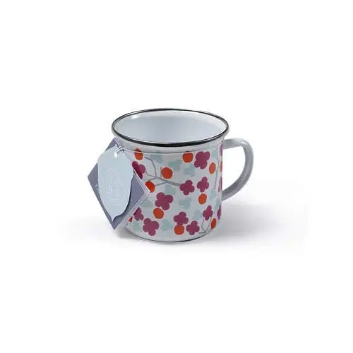 Burgon & Ball Cherry Blossom Enamel Mug 1