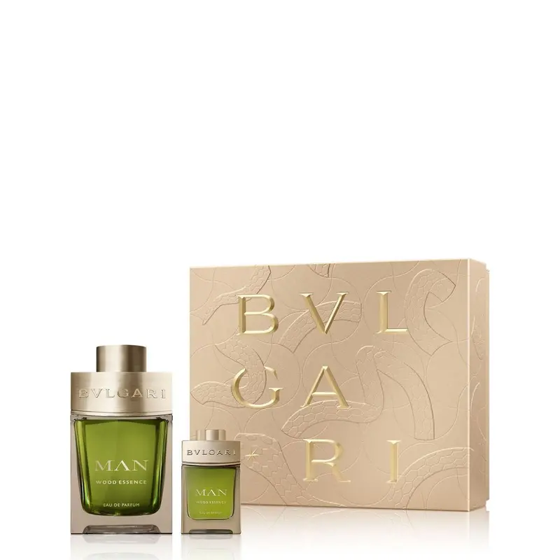 Bvlgari Wood Essence Men’S Perfume Gift Set – 2-Piece Collection (Edt + After-Shave) 1