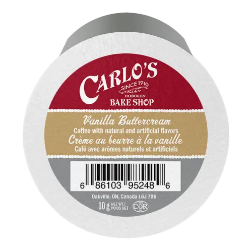 Carlo’S Bake Shop Vanilla Buttercream K-Cup®-Compatible Pods (24) 1