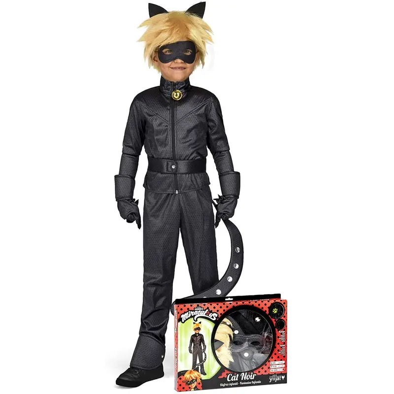Cat Noir Kids’ Costume – Ages 4–5 Years 1