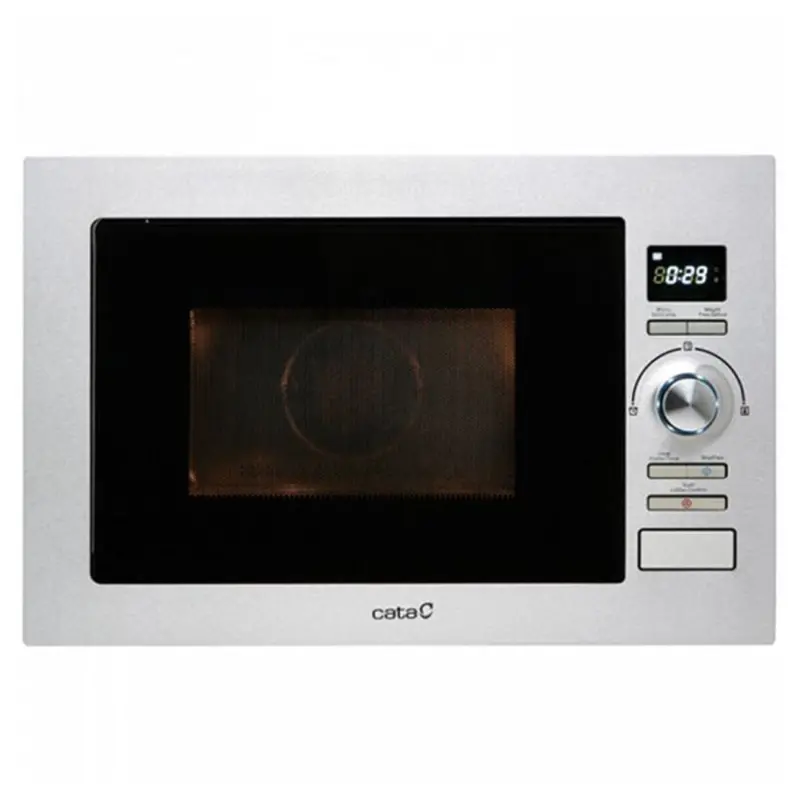 Cata Built-In Microwave Oven – 25 L Capacity, 1000 W Cooking Power, Stainless Steel Finish 1