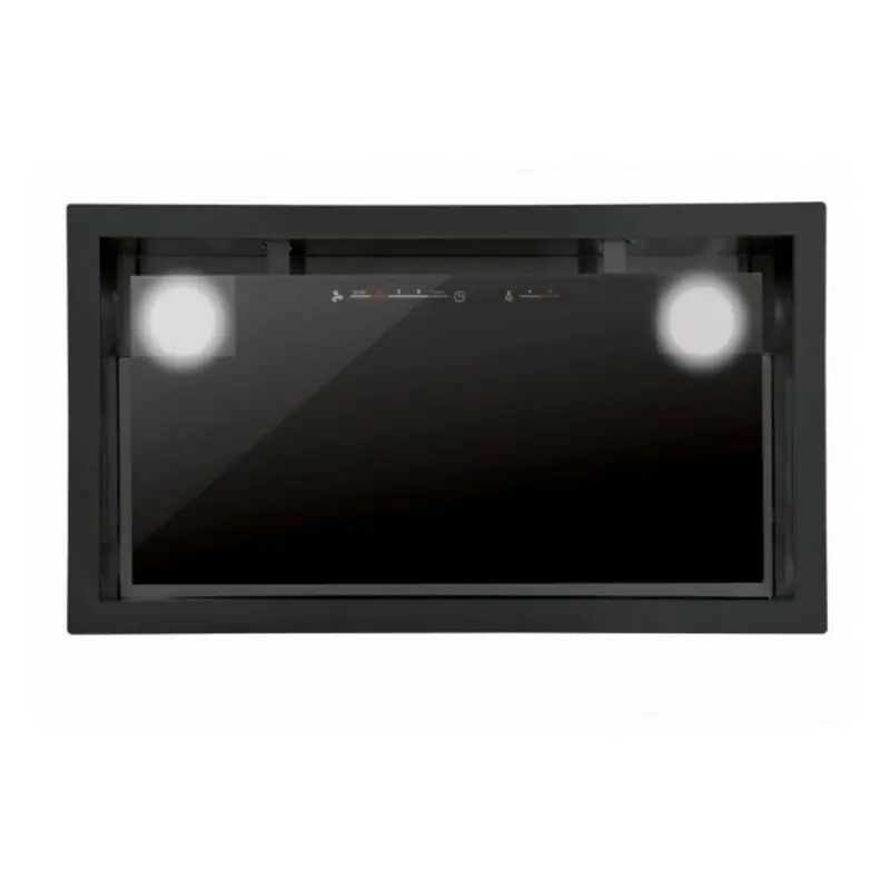 Cata Gc Dual Extraction Hood – Sleek Black Kitchen Ventilation System 1