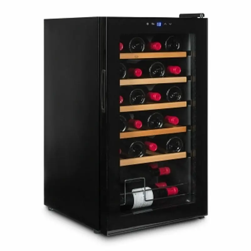 Cavanova V24Pro Freestanding Wine Cooler – 63L, Black, Compact Dimensions 1