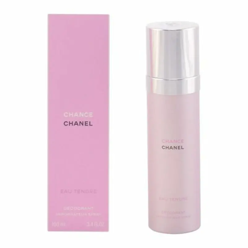 Chanel Chance Eau Tendre Deodorant Spray – Floral-Fruity Feminine Fragrance (100 Ml) 1