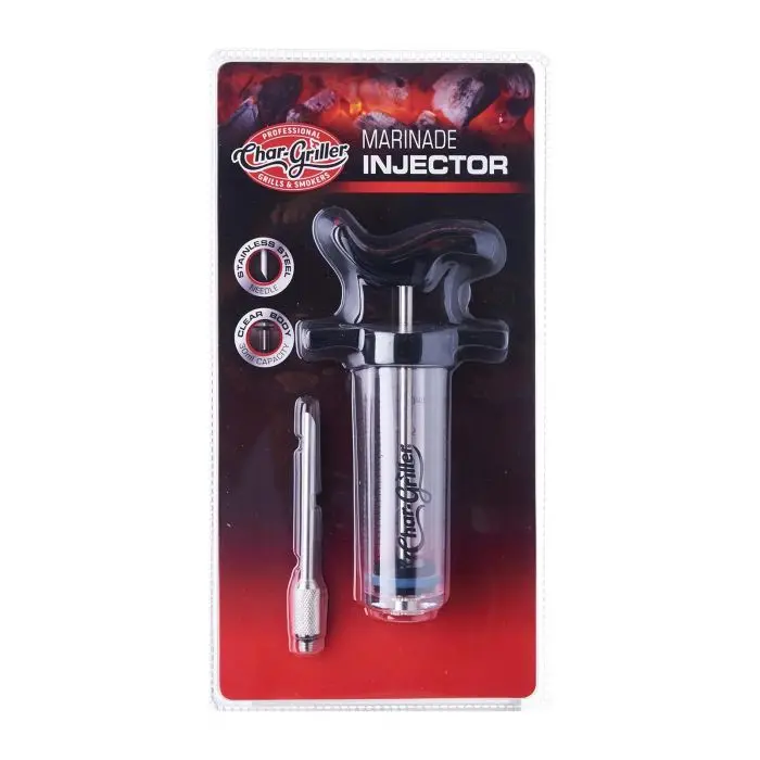 Char-Griller Stainless Steel Marinade Injector 1