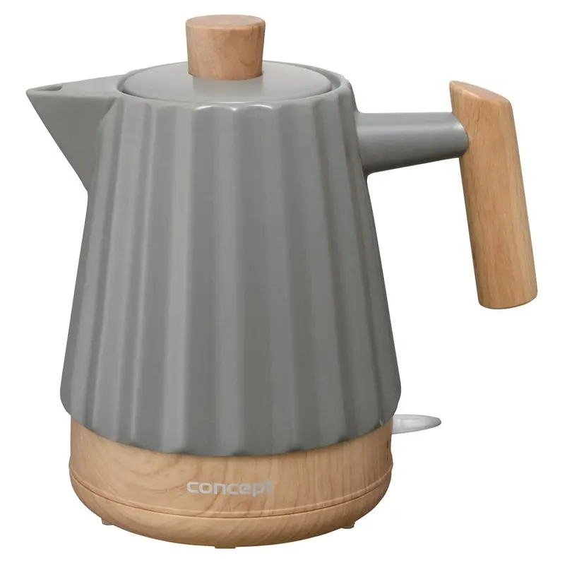 Concept Rk0092 Ceramic Electric Kettle – 1.5 L, 1500 W, Dark Grey Finish 1