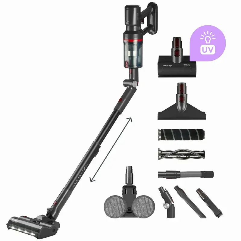 Concept Vp6260 Premium Stick Vacuum – 500 W, Adjustable Suction, Led Headlight 1