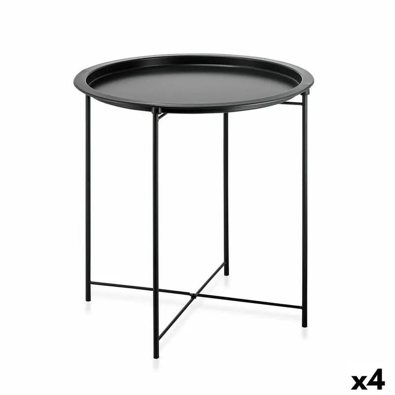 Confortime Compact Side Table Set – 4-Piece Modern Living Room Accent 1