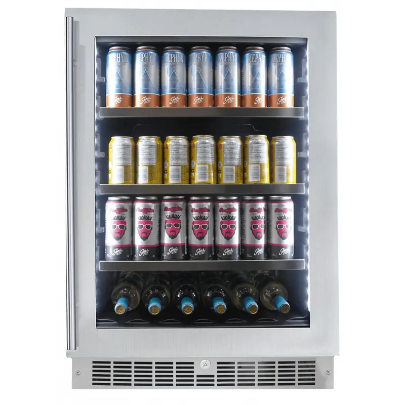 Danby Sprbc056D1Ss 24-Inch Saxony Built-In Beverage Center – Single Zone, Stainless Steel 1