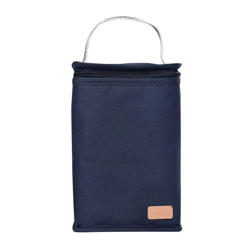 Dark Blue Thermal Lunch Bag – Leak-Resistant Design 1