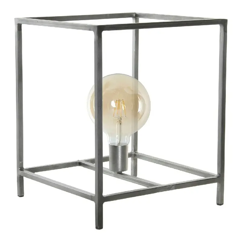 Dark Grey Metal Desk Lamp – Dkd Home Decor, Compact Design, 33 X 33 X 40 Cm 1