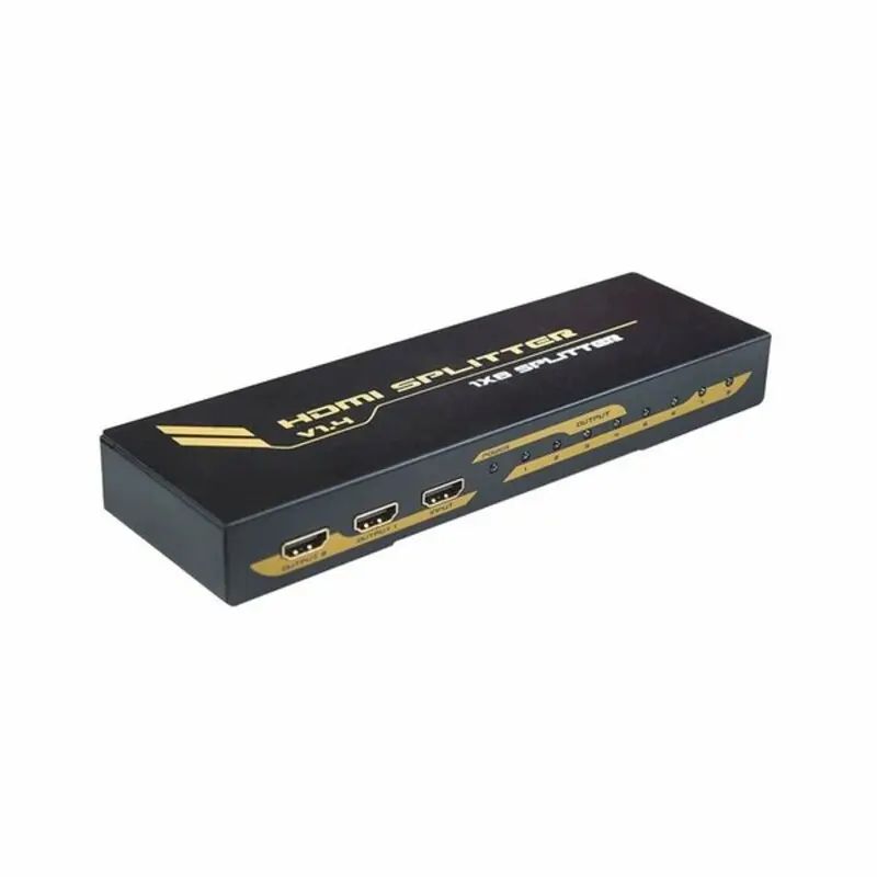 Dcu 30505031 Hdmi Splitter – 1-Input To 2-Output, Black 1