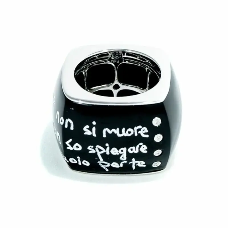 Demaria Dm6Tax36N-N Women'S Ring – Smooth Nickel Finish 1