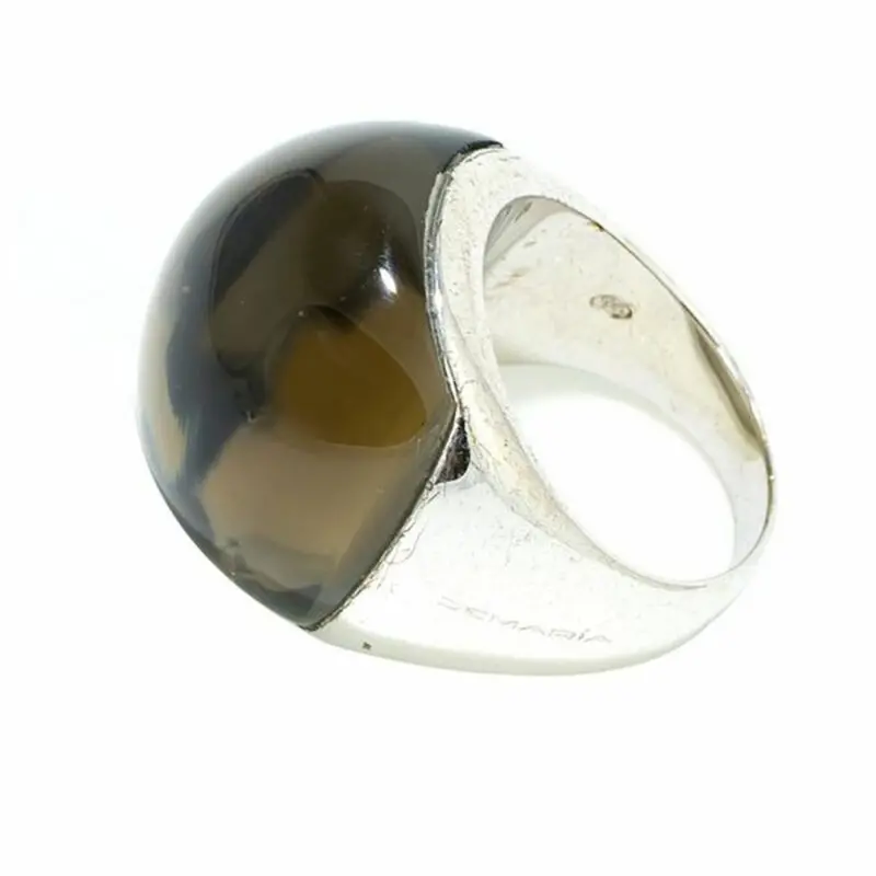 Demaria Women'S Bold Silver Ring – Size 16 1