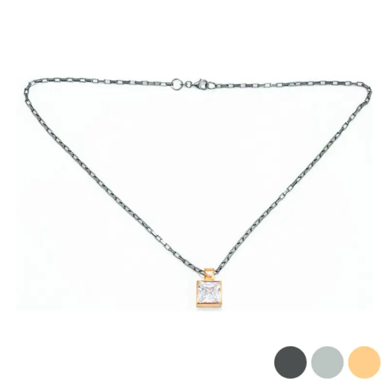 Demaria Women'S Layered Necklace – Dmc6110289, 45 Cm 1
