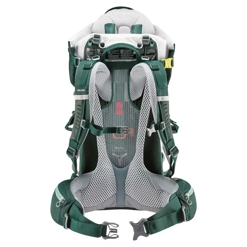 Deuter Kid Comfort Forest Baby Carrier – Eco-Friendly Green Backpack Design 1
