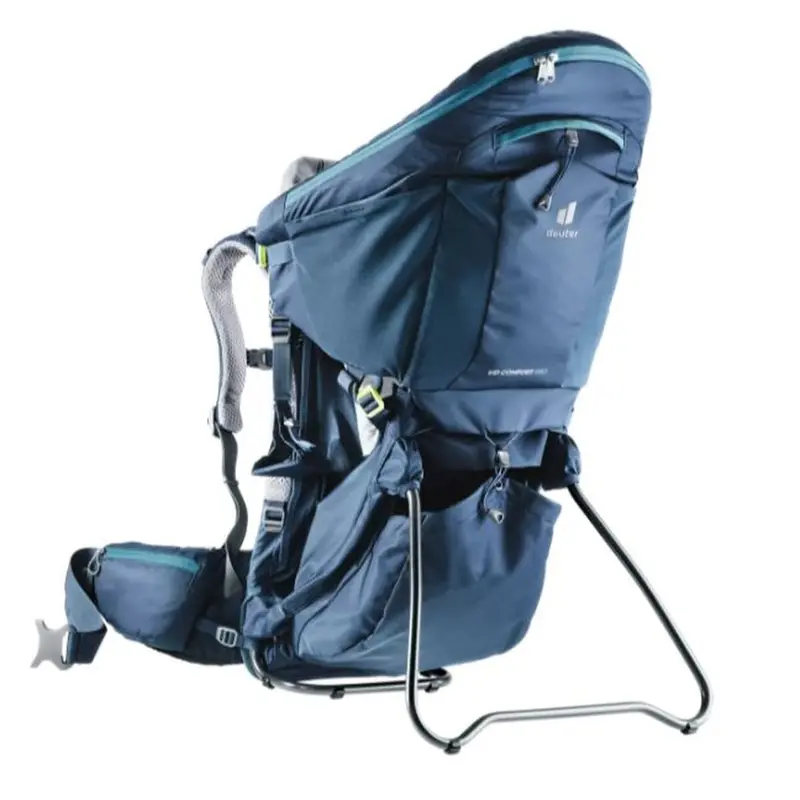 Deuter Kid Comfort Pro Baby Carrier – Ergonomic Backpack In Navy Blue 1