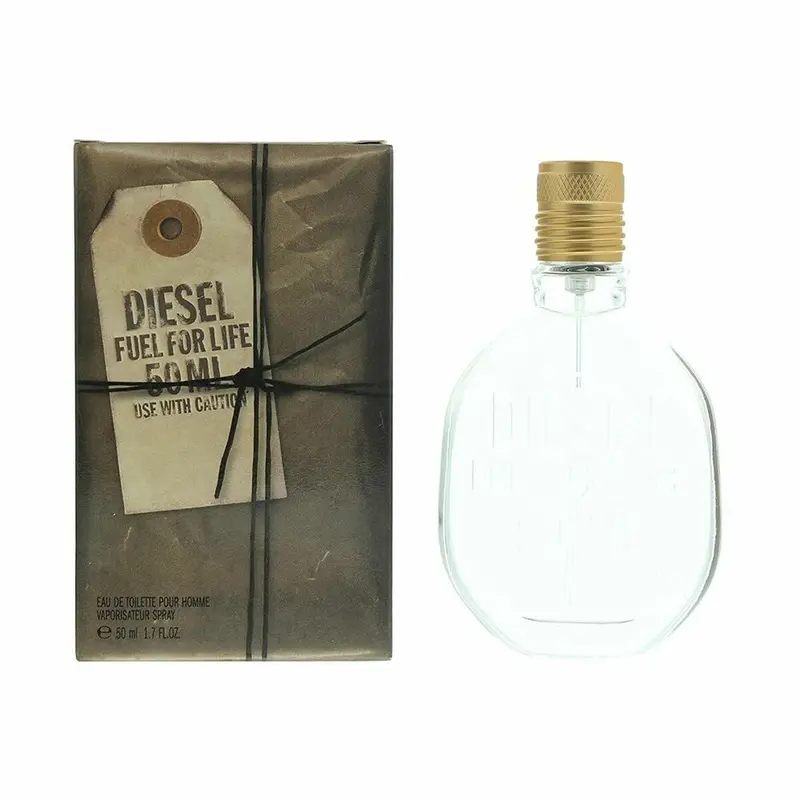Diesel Fuel For Life Homme Eau De Toilette – Men'S Fresh Woody Fragrance (50 Ml) 1