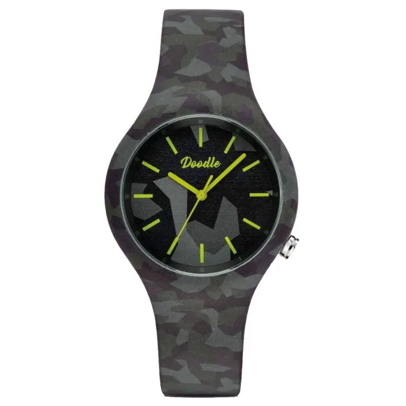 Doodle Unisex Watch – Sleek 38 Mm Stainless Steel Case 1