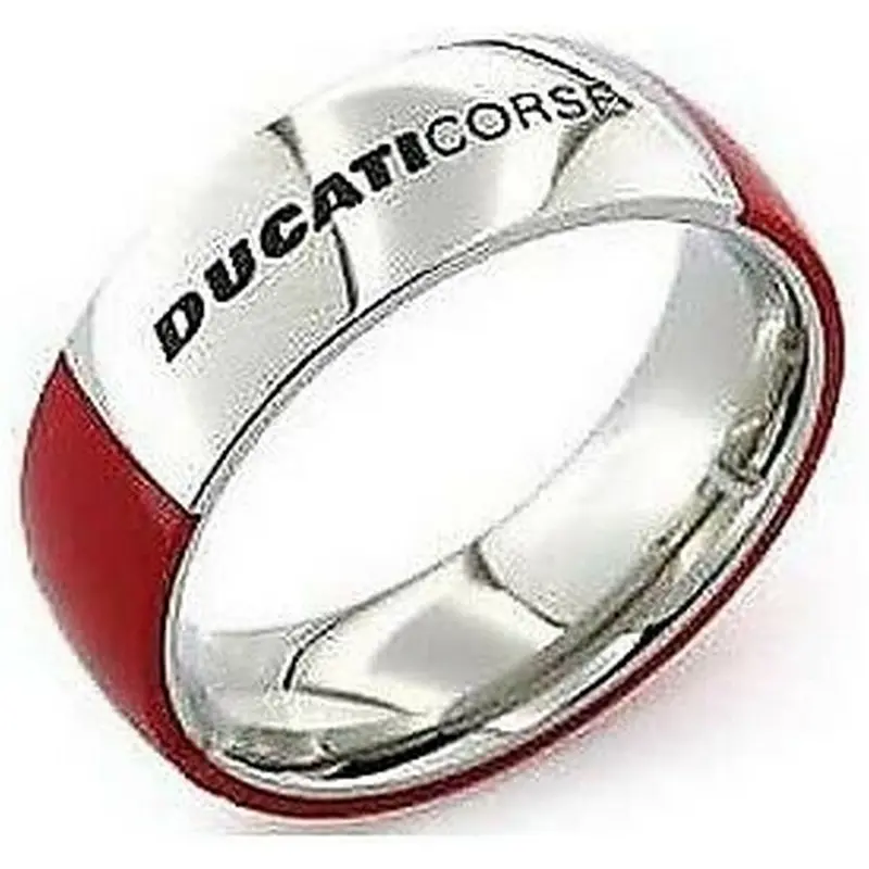 Ducati Men'S Ring – Model 31500584, Size 30, Racing Logo Detail 1