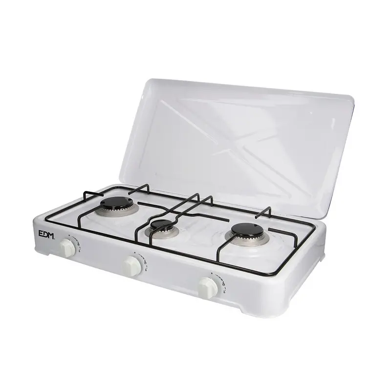 Edm 07421 Portable Gas Stove – 60 X 33 X 12 Cm Stainless Steel Burner 1