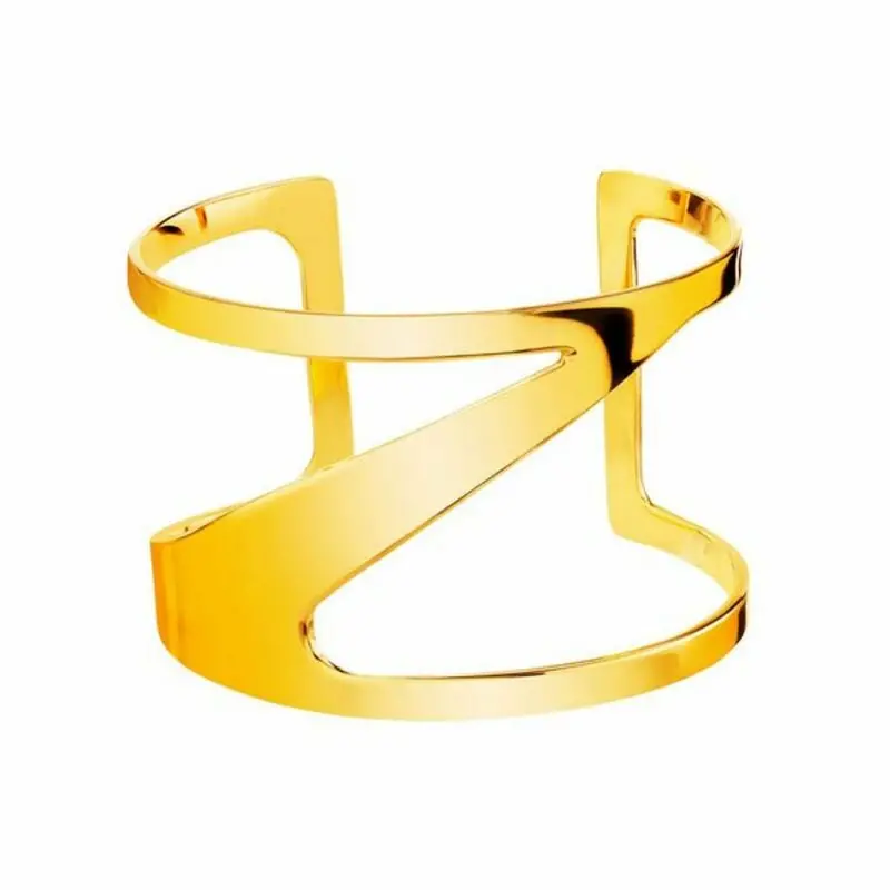 Elixa El126-2568 Gold-Finished Bracelet – 21Cm Sleek Design 1