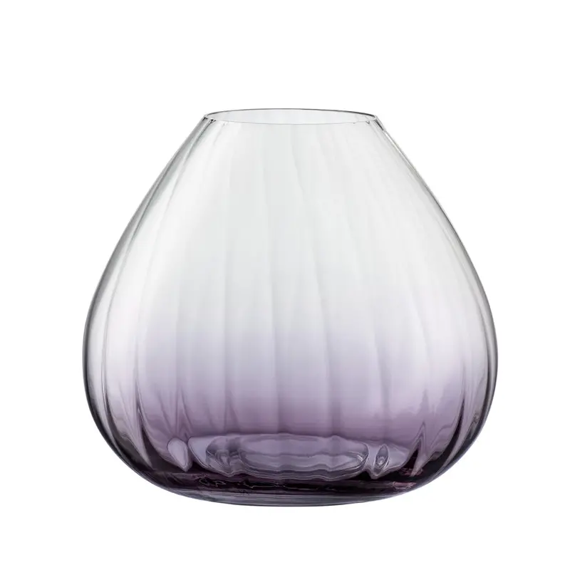 Erne Rose Bowl In Amethyst Crystal – Galway Crystal 1