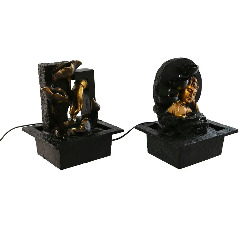 Esprit Oriental Resin Garden Fountain – Buddha Design (2 Pcs) 1